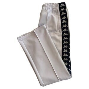 FAITH Connexion X Kappa Track Pants Trousers White Size S